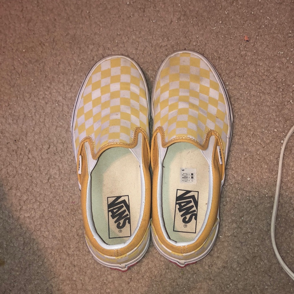 Checkered Vans